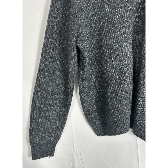 Old Navy Men Shawl Collar Cardigan Grey Size XXL Wool Blend Preppy Academia - Picture 5 of 10